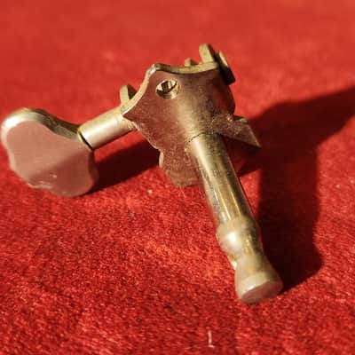 Vintage '20s/'30s Grover Open Back 3+3 Sta-Tite Tuning Machine Heads Nickel image 12