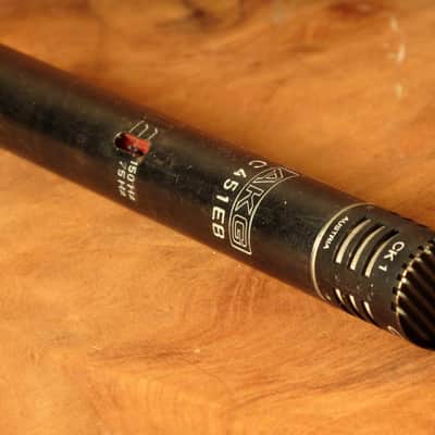 AKG C 451 EB with CK1 small diaphragm condenser vintage microphone SN 15370 image 7