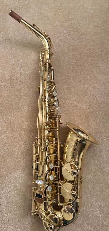 Selmer Paris 52 Axos Series Professional Model Alto Saxophone 2010s - Clear-Lacquered Brass image 1