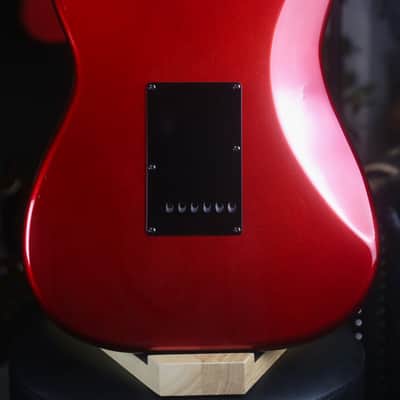 Upgraded Fender Stratocaster ST-50, MADE IN JAPAN 1994-1995 - Apple Candy Red Metallic image 8