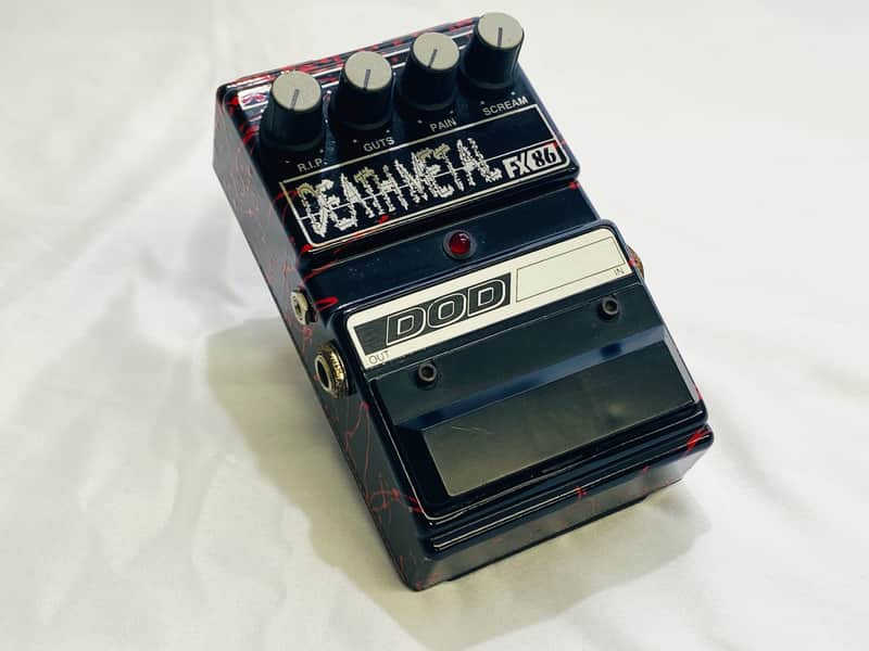 DOD EATH METAL FX86 USA Death Metal Guitar Effects: High-Gain Distortion image 1