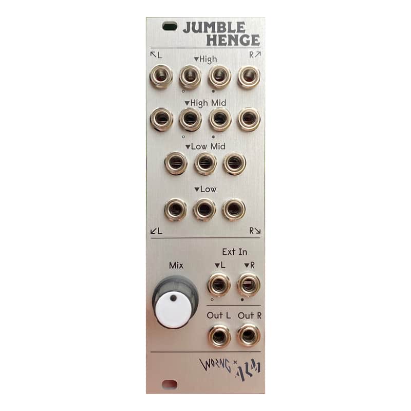 ALM/Busy Circuits ALM029 Jumble Henge 16-Input Stereo Spectral Mixer Eurorack Synth Module image 1
