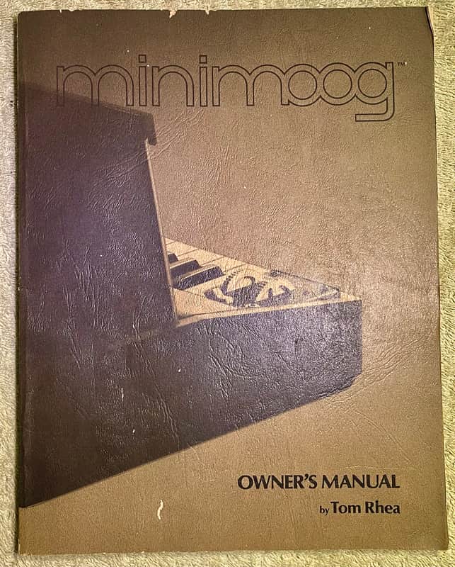 Moog MiniMoog 1979 owner's manual Paperback image 1