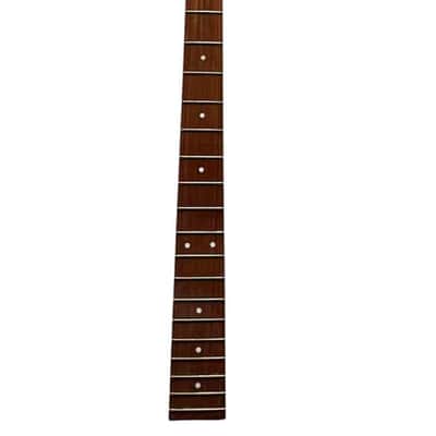 Black Maple Wood 4 String Firebird Bass Style Neck, Rosewood Fingerboard image 1