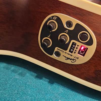 La Patrie/Godin Arena Mahogany CW QIT - Natural Matte image 14
