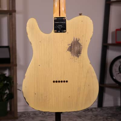 Fender Custom Shop '54 Telecaster Relic Limited Edition - Maple FIngerboad, Natural blonde image 7