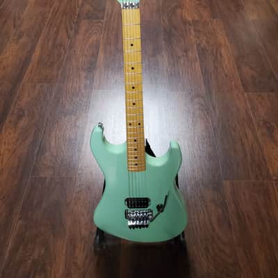 KnE Guitars Kramer Baretta Tribute Body & Neck - EVH Frankenstein pickup! 2011 Surf Green image 1