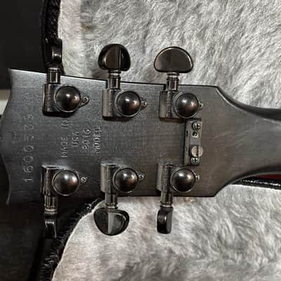 Gibson Les Paul CM Black Satin Ebony Electric Guitar UPGRADED w Case image 12