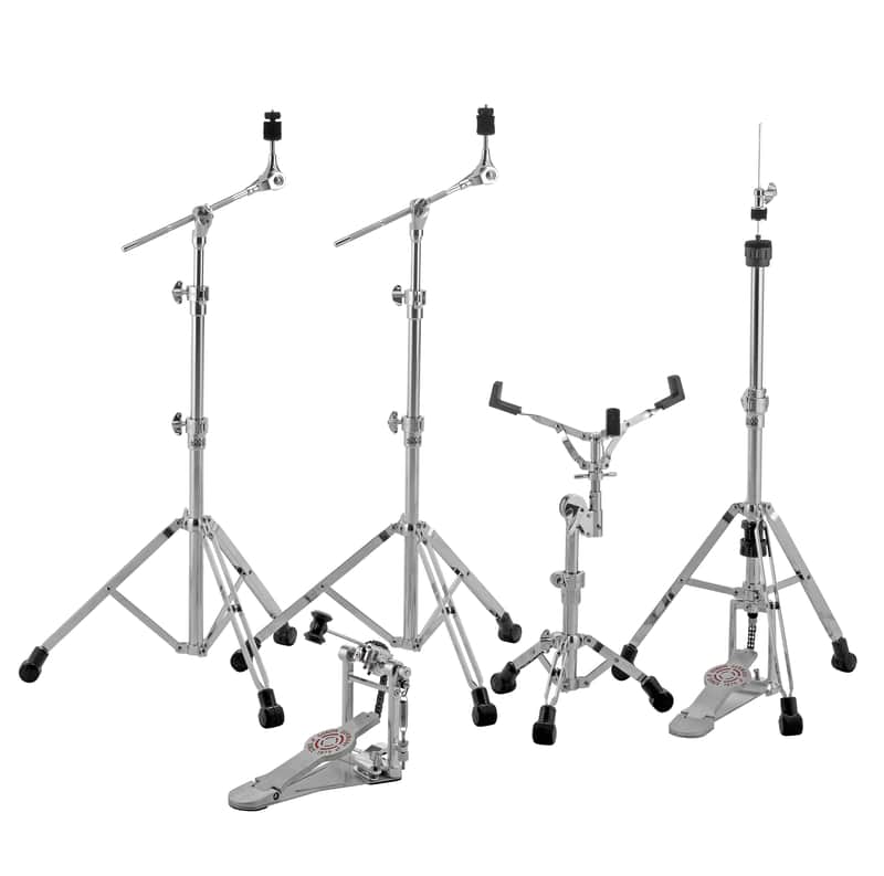 SONOR 4000 Series 5-Piece Double-Braced Hardware Set Pack - Single Kick Pedal, Hi Hat Stand, Snare Stand, 2x Boom Stands | NEW Authorized Dealer image 1