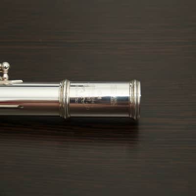 Yamaha YFL-674 Sterling Silver, B Foot, Open Hole, Offset G, Split E, Heavy Wall, C# Trill image 6