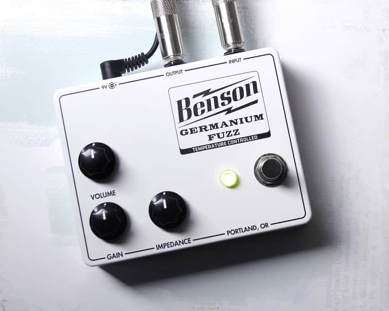 Benson Amps Germanium Fuzz 2021 Solar White (Authorized Dealer) image 1
