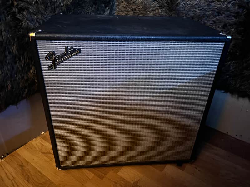 Fender Bassman 410 Neo 500-Watt 4x10" Bass Speaker Cabinet 2012 - Present - Black image 1