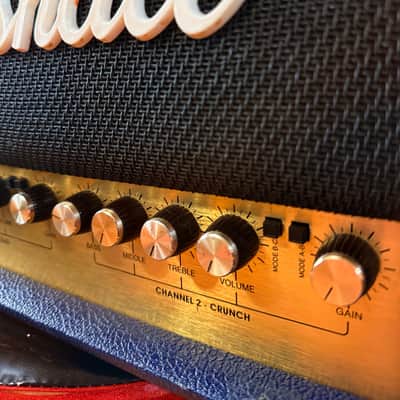Marshall 6100 30th Anniversary Series 3-Channel 100-Watt Guitar Amp Head 1992 - 1997 - Blue Rare Edition image 6