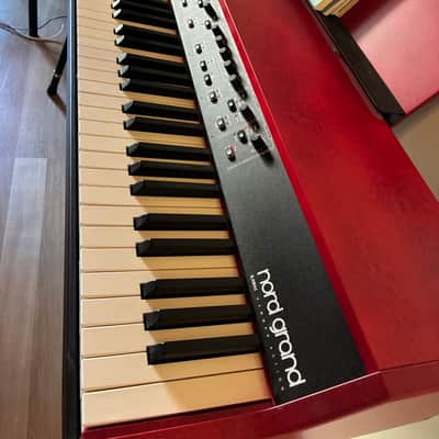 Nord Grand, Hammer Action 88-Key Digital Piano - Red image 3
