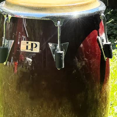 Vintage 1998 LP Classic Tumbadora Conga - 12.5" Red - Martin Cohen image 5