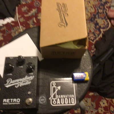 Damnation Audio Retro bass distortion 2024  - Black image 2