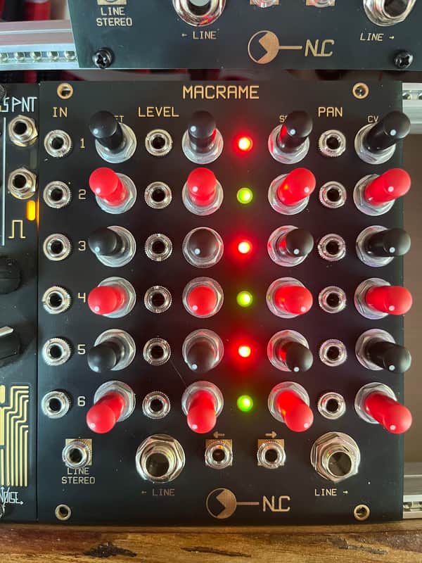 Nonlinearcircuits NLC Macrame - 6 Channel Stereo Mixer / VCA / Panner image 1