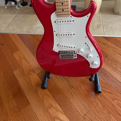 1990's Aria Pro II VA-500S/FPK Vanguard Superstrat HSS (Pink) | Reverb