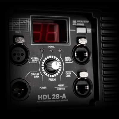 RCF HDL 28-A Active 2-Way 2 x 8" Woofer Powered Active Line Array Module Speaker image 8