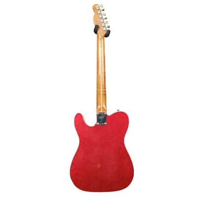 Fender Custom Shop 50's Telecaster Thinline Journeyman Relic - Red Sparkle image 4