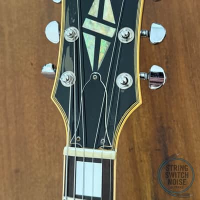 Greco Les Paul, Ebony (Black), Vintage 1974, Made In Japan, EG380B image 9