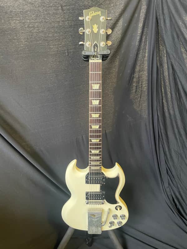 Gibson Les Paul (SG) Standard with Sideways Vibrola 1961 - 1962 - Cherry image 1