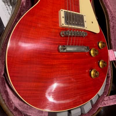 Gibson 1958 Reissue Les Paul Standard Gibson Heavy Aged Sweet Cherry like "Lucy" image 3