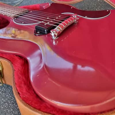 Vintage 1962 Gibson SG (Les Paul) Junior Red Refin image 10
