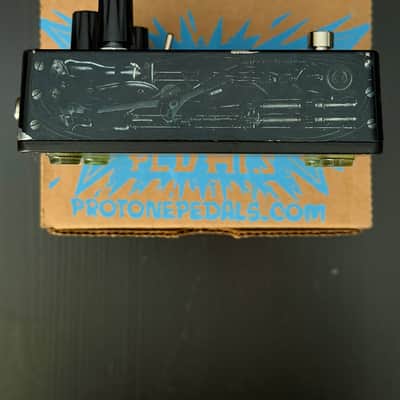 Pro Tone Pedals Misha Bulb Mansoor Overdrive (Autographed) - Limited Edition 2013 - Blue image 5