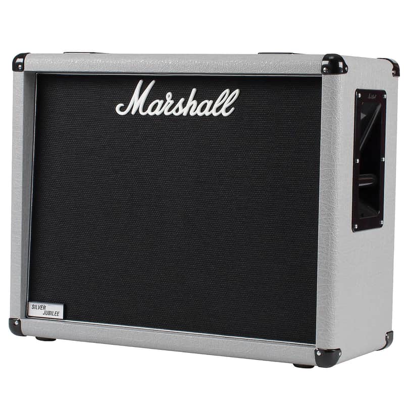Marshall Studio Jubilee 2536 "Silver Jubilee" 140-Watt 2x12" Guitar Speaker Cabinet image 2