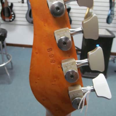 US Masters Guitar Works 4-String Bass Guitar with Original Hard Case image 10