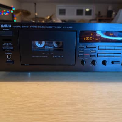 Yamaha KX-W382 Dual Cassette Deck Recorder FRESH SERVICING Near Mint Beauty 🎶💎 image 4