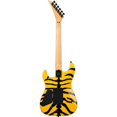 Jackson Pro Origins 1985 Limited Edition San Dimas SD1 HH FR Electric Guitar - Yellow Bengal image 3
