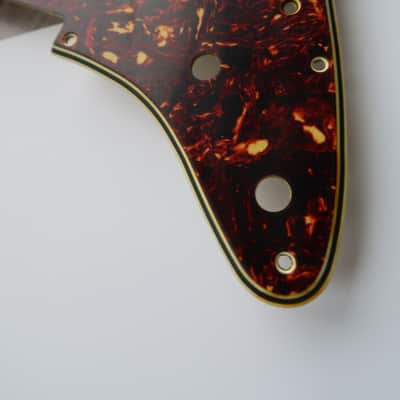 62 Fender Stratocaster celluloid tortoise pickguard USA 1960 thru 1962 avri strat guard image 12