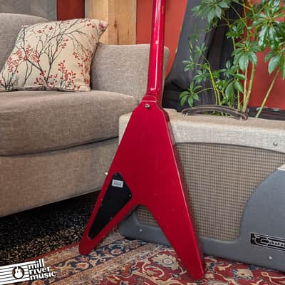 Gibson Flying V, Candy Apple Red, Kahler 1985 - Used image 7