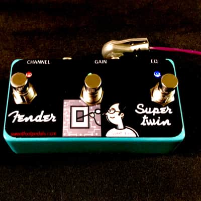 Fender Super Twin Series Three Button  Footswitch - HANDMADE IN USA by sweetfootpedals.com image 1