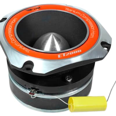 Epic Audio ET2000 2" Pro Compression Titanium Horn Bullet Tweeter with 180 Watts image 4
