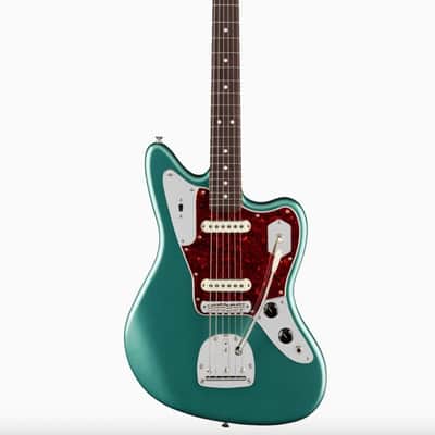 Fender American Professional Classic Jaguar 2025 - Present - Faded Sherwood Green Metallic image 1
