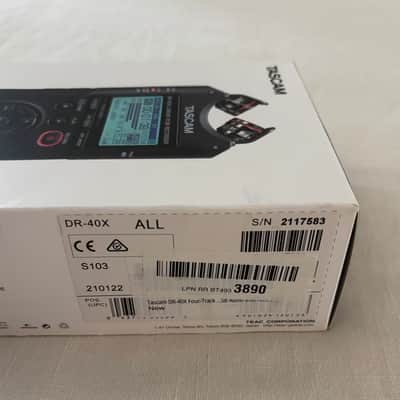 TASCAM DR-40X 4-Channel Portable Digital Recorder 2019 - 2020 - Black image 7