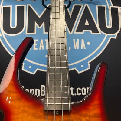 Tom Hamilton's Aerosmith, Parker - FB4 Fly Bass, Sunburst PLUS Stage Worn Leather Vest! (TH2 #29) image 16