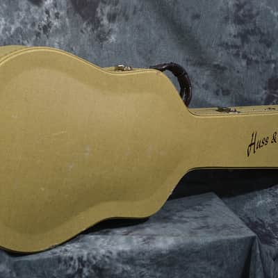 Huss & Dalton DS Custom 14 Fret Adirondack Red Spruce & Mahogany Dreadnought Acoustic Electric Sunburst w Case & FAST Shipping image 12
