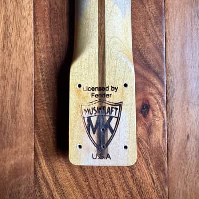 Musikraft Telecaster Neck - Maple - Aged Tele image 5