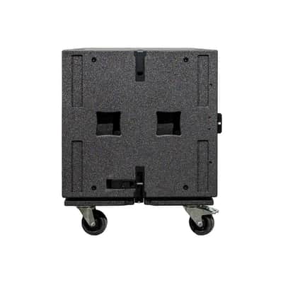 American DJ ADB218 ATS218 Transport dolly board.  Includes heavy duty 4-inch casters with brakes. image 5