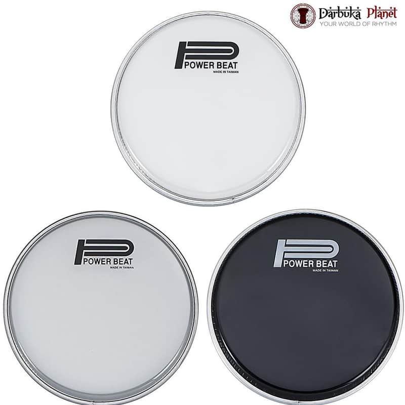 The Ultimate "PowerBeat" 9" Darbuka Drum Head Package. 3 color -Must Have For Every Darbuka Player image 1