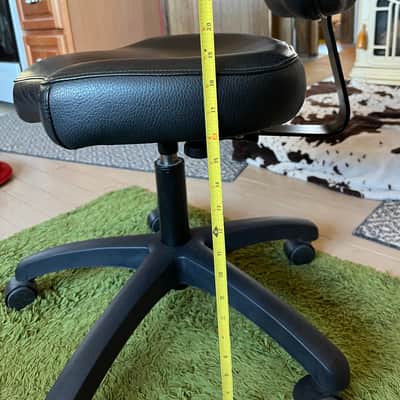 SoundSeat (Sound Seat) Regular Seat Drum Throne - Black Leather image 11
