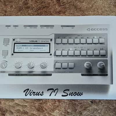 Access Virus TI Snow Mouse Pad