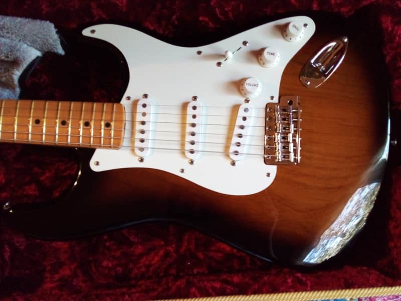 Fender American Original '50s Stratocaster with Maple Fretboard 2018 - Present 2 Color Sunburst
