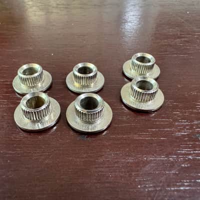 Gibson Vintage 1970's Les Paul Flower Tuner Ferrules 1975 1976 1977 1978 1979 1980 1970's image 4