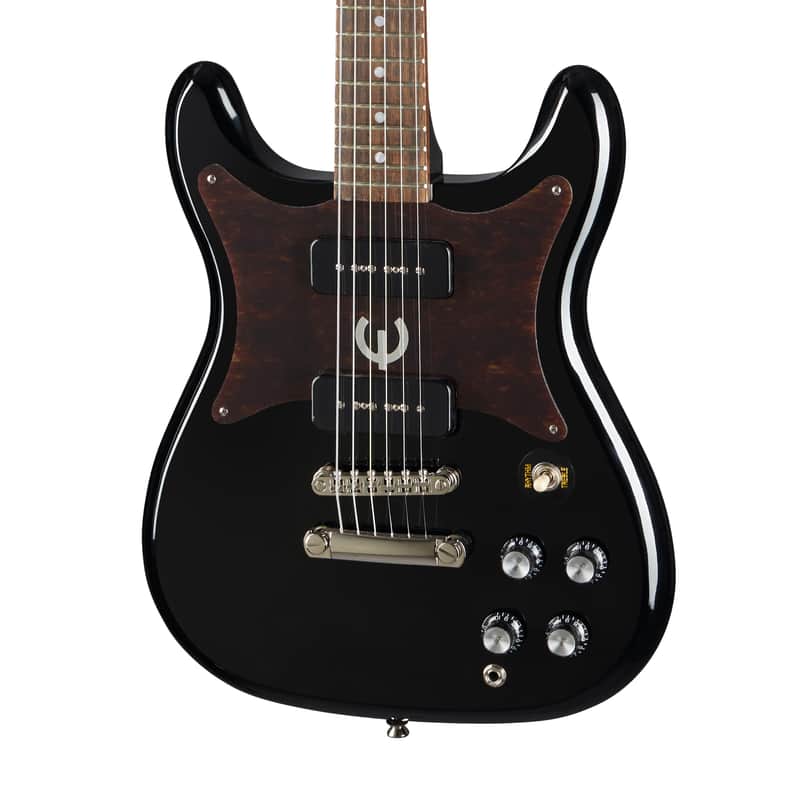 Epiphone Wilshire P-90 Electric Guitar, Ebony image 1