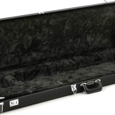 Fender Classic Series Precision/Jazz Bass Wood Bass Guitar Hard Case, Black image 2